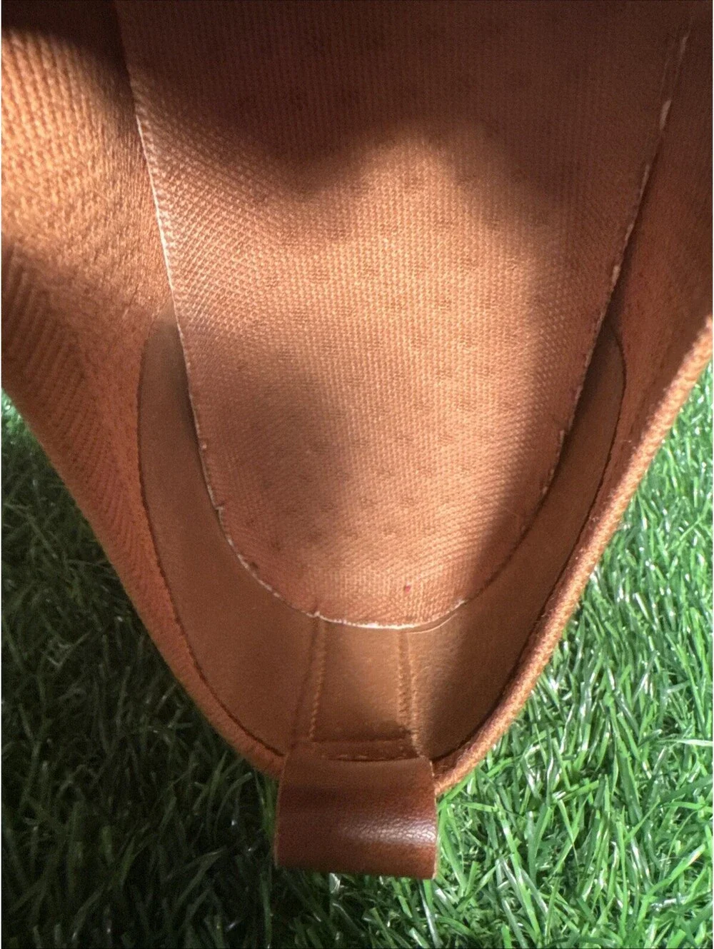 Men’s Brown Oxford Breathable Mesh Walking Business Casual Size 12